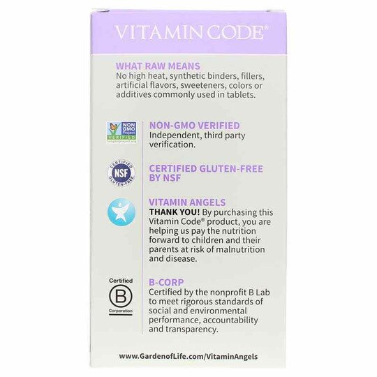 Vitamin Code Raw Prenatal Multivitamin, GOL